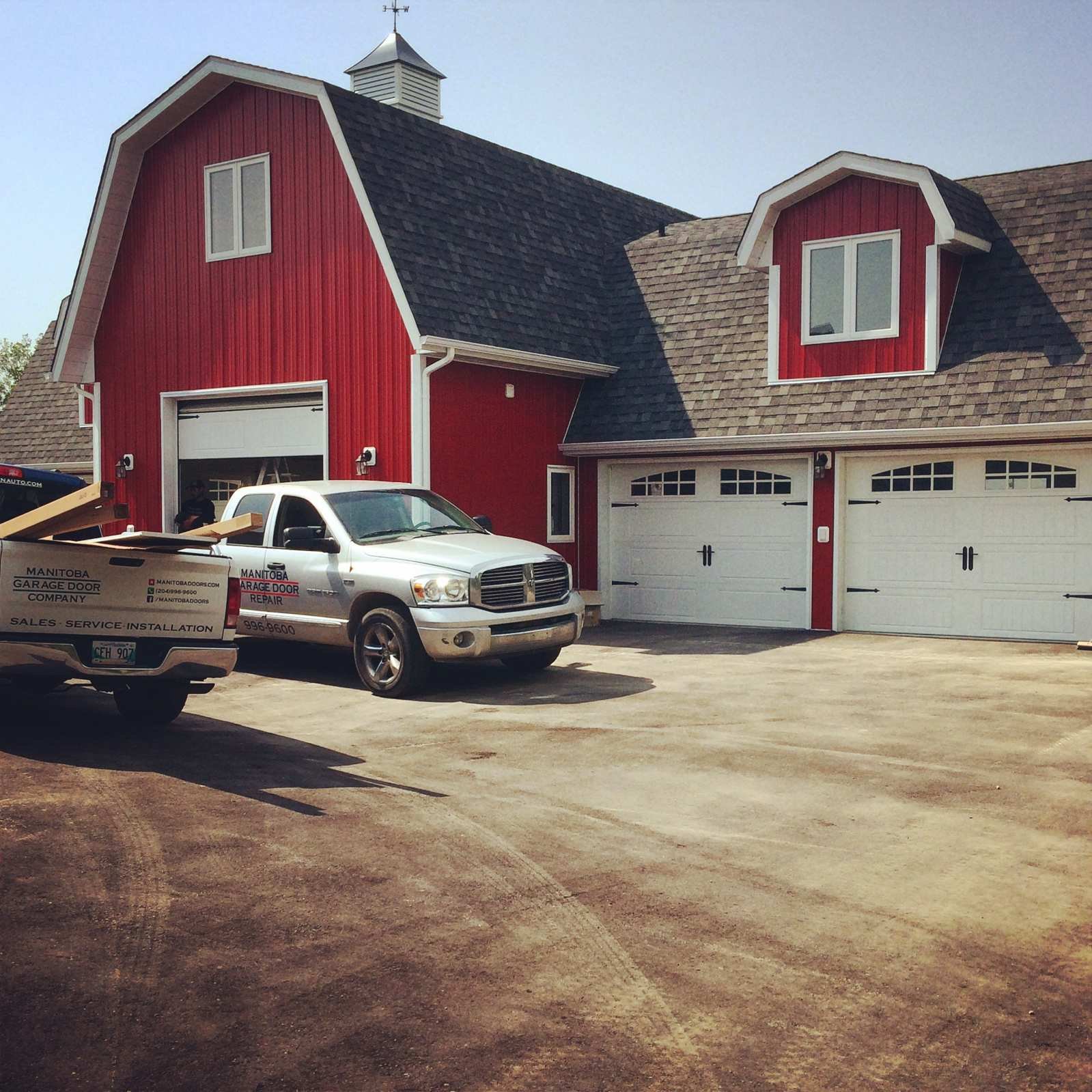 Carriage House garage door