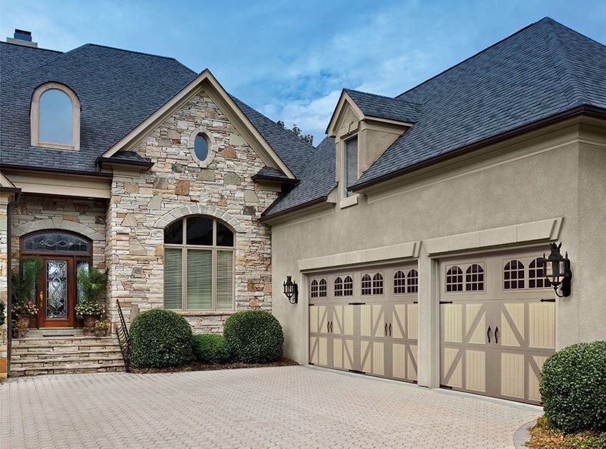 Modern Sectional (Windows) garage door