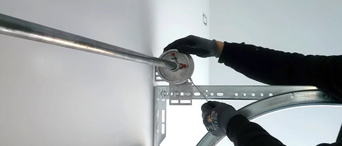 Garage door cable repair